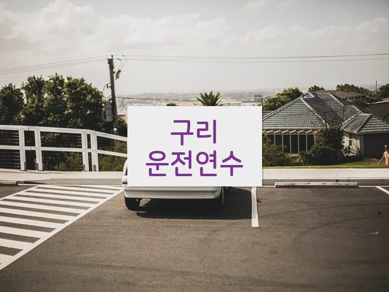 구리운전연수 후기