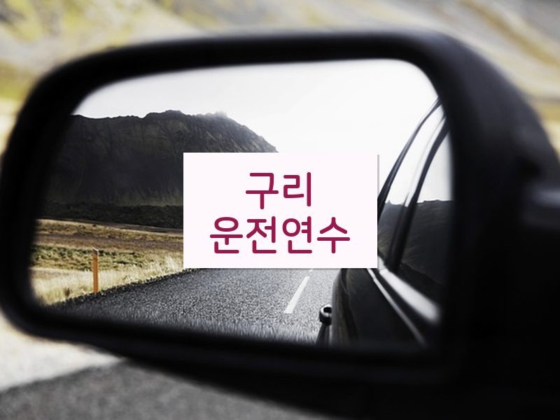 구리운전연수 후기