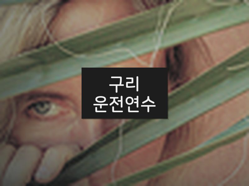 구리운전연수 후기
